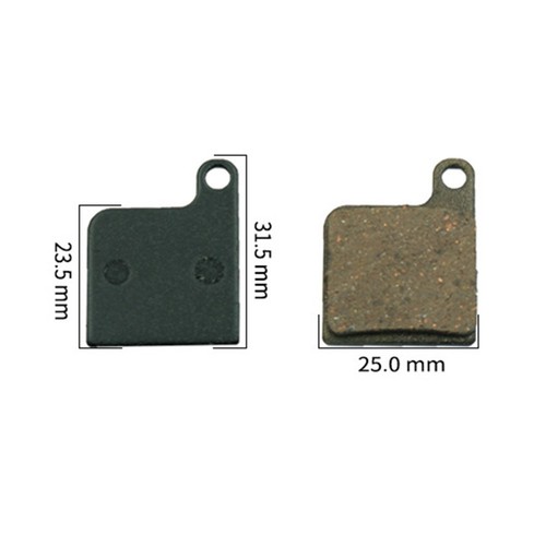Plaquettes frein à - de,